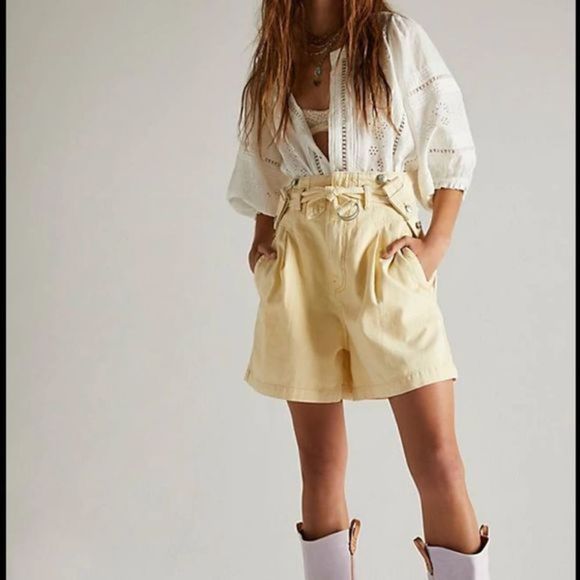 we the free overall shorts so cute! ⭐ - Picture 2 of 11